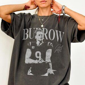 Joe Burrow Vintage Shirt, Joe Burrow Retro Rap Tee, Game Day Shirt, Football Shi